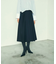 ミモレ丈タックフレアスカート