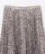 ヘリンボーンプリントプリーツスカート