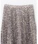 ヘリンボーンプリントプリーツスカート