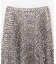 ヘリンボーンプリントプリーツスカート