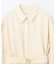 ウールロングシャツドレス