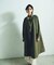 スタンドカラーミリタリーコート