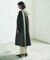 スタンドカラーミリタリーコート