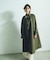 スタンドカラーミリタリーコート