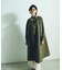 スタンドカラーミリタリーコート
