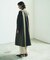 スタンドカラーミリタリーコート