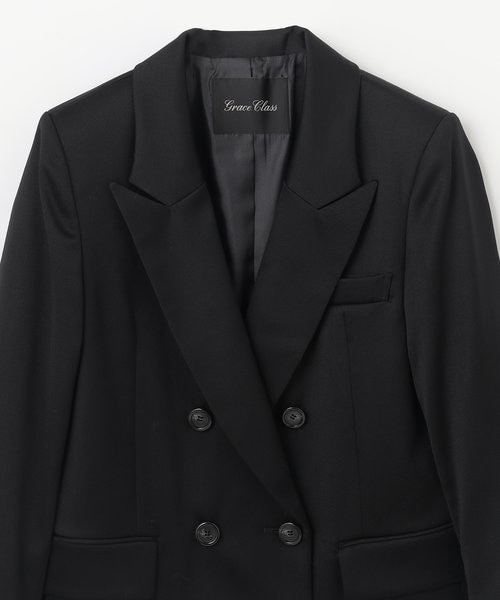 グレースコンチネンタル　ビジューembアワードジャケット ビジューembアワードジャケット / GRACE CONTINENTAL | GRACE