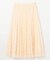 フェザーチュールプリーツスカート