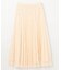 フェザーチュールプリーツスカート