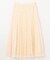 フェザーチュールプリーツスカート