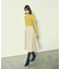 フェイクレザープリーツスカート