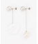 アシメクリアリングピアス