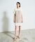 ツイードコンビミニワンピース