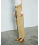 アシンメトリーワークパンツ