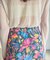 フラワージャガードフレアスカート