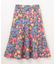 フラワージャガードフレアスカート
