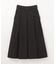 グログランタックフレアスカート
