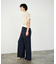 メッシュルーズニットトップ