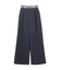 タックワイドパンツ