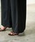 タキシードワイドパンツ