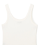 リブタンクトップ