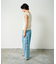 リネン混ツイルジレ