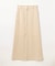 サテンストレートスカート