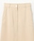 サテンストレートスカート