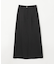 サテンストレートスカート