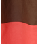 バイカラージップスカート