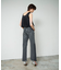 ベルトレスデニムパンツ