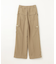 バックサテンカーゴパンツ