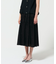 シフォンカットジャガードスカート