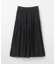 シフォンカットジャガードスカート
