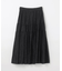 シフォンカットジャガードスカート