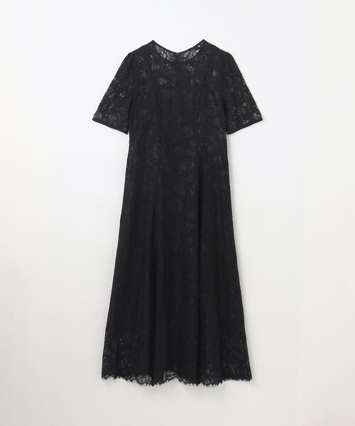 Acka. レースフレアドレス lace flare dress – Acka online store
