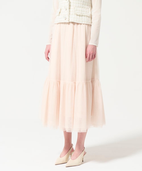 グレースコンチネンタル　ツイル2wayスカート　ブラック　定価33000 ツイル2WAY スカート / GRACE CONTINENTAL | GRACE CONTINENTAL