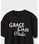 レタードシルケットTシャツ