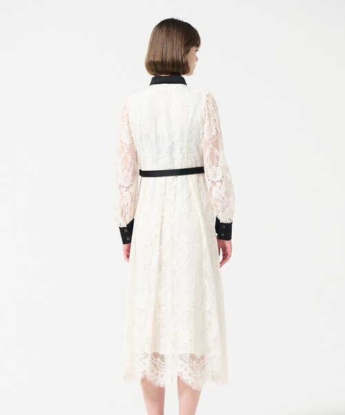 コードレースシャツドレス｜グレースコンチネンタルの通販｜&mall