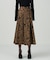 ジャガードタックスカート