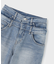 レイヤードデニムパンツ