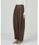 クラッシュレザーエッグパンツ