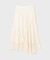 シフォントリミングレーススカート