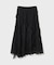 シフォントリミングレーススカート