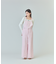 ロゴ刺繍リブトップ