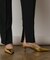 インサイドスリットスリムパンツ