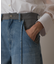コンビデニムワイドパンツ