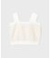 フリンジニットベアトップ