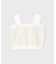 フリンジニットベアトップ
