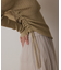ラメリブクルーネックトップ
